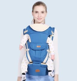 image-Four Seasons Breathable Multifunctional Baby Waist Stool Three-in-One Can Slanting Sling