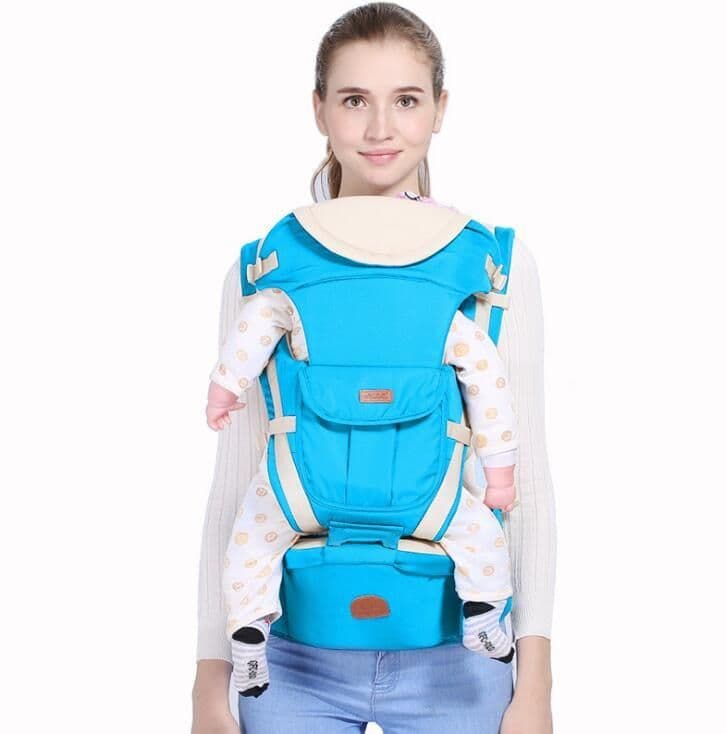 image-Four Seasons Breathable Multifunctional Baby Waist Stool Three-in-One Can Slanting Sling