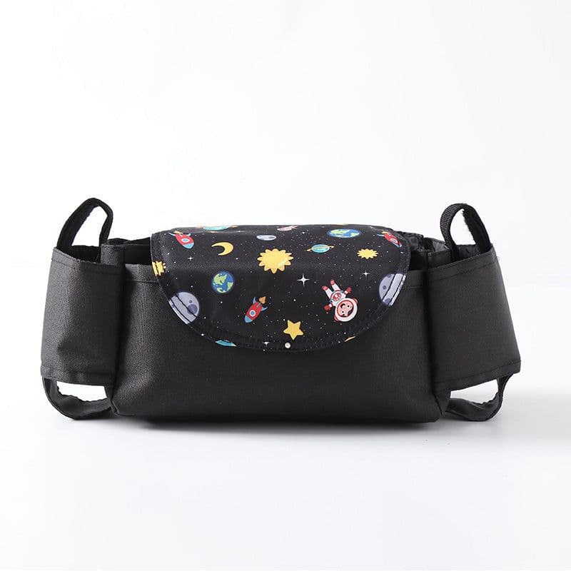 image-Multifunction Baby Stroller Bag Organizer Maternity Nappy Bag Stroller Accessories Cup wheelchair bag