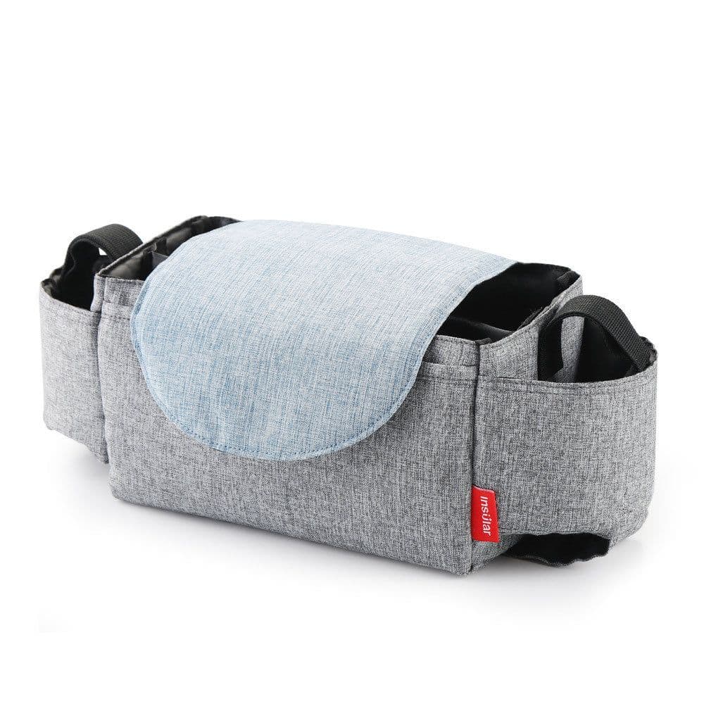 image-Multifunction Baby Stroller Bag Organizer Maternity Nappy Bag Stroller Accessories Cup wheelchair bag