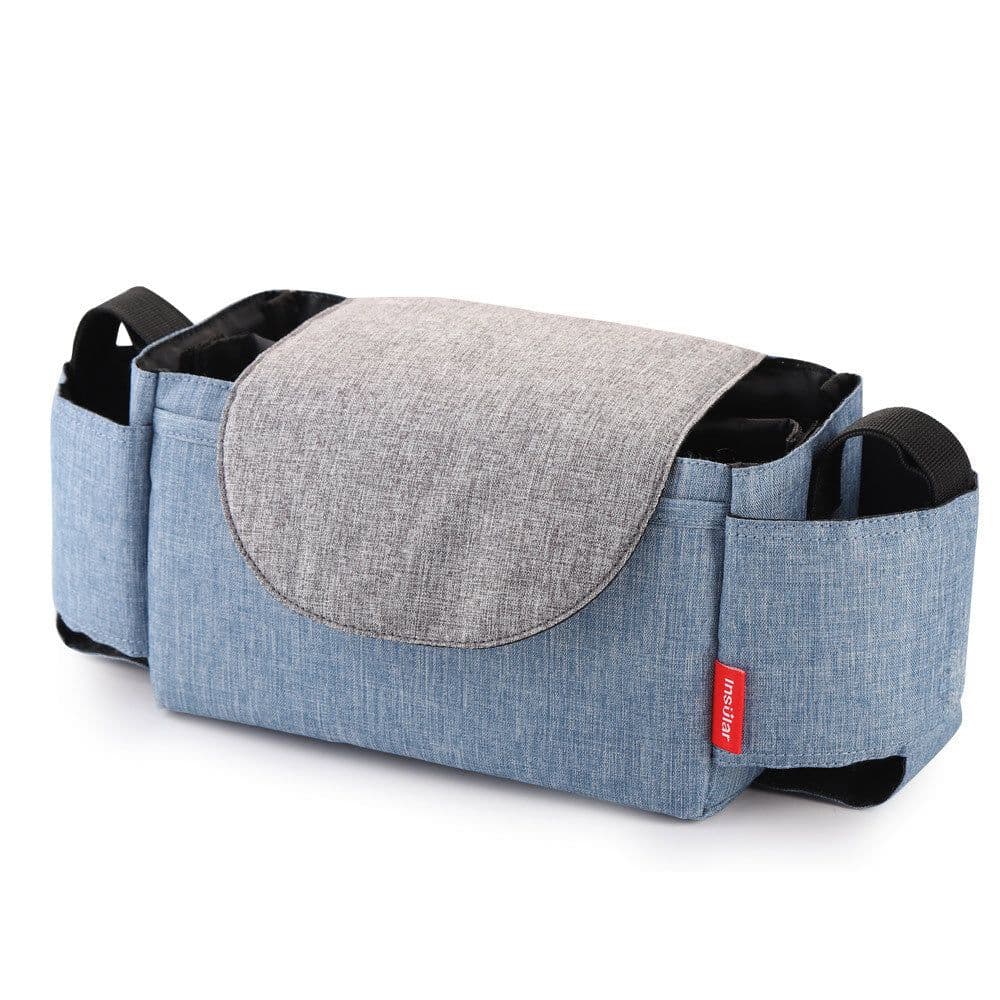 image-Multifunction Baby Stroller Bag Organizer Maternity Nappy Bag Stroller Accessories Cup wheelchair bag