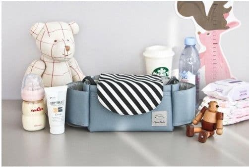 image-Multifunction Baby Stroller Bag Organizer Maternity Nappy Bag Stroller Accessories Cup wheelchair bag