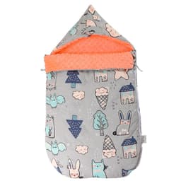 image-Newborn Baby Blanket Warm Fleece Stroller Cover Quilt