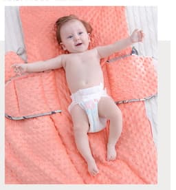 image-Newborn Baby Blanket Warm Fleece Stroller Cover Quilt