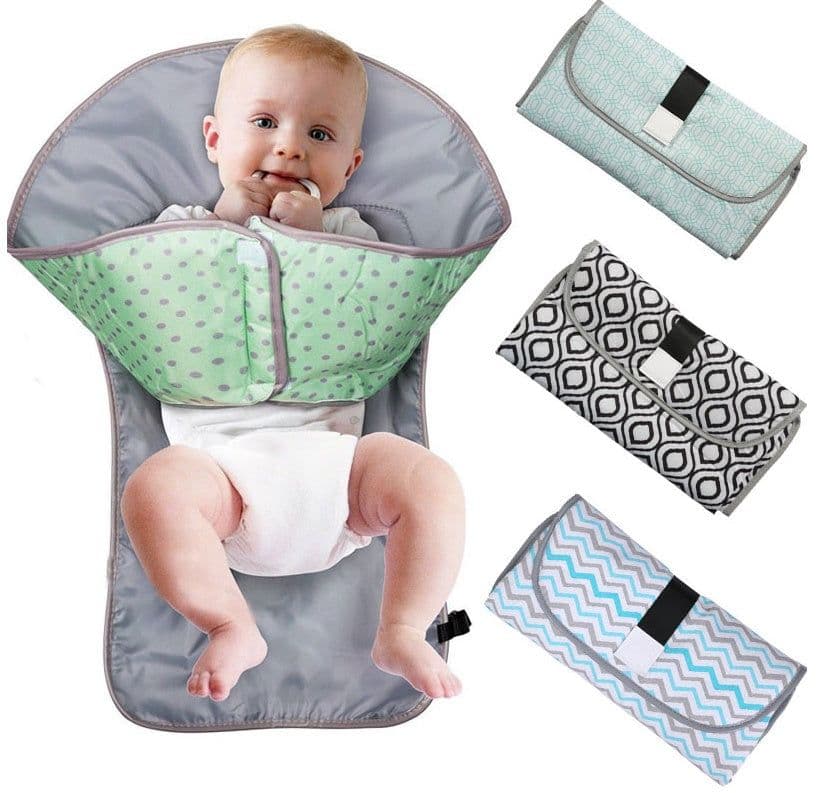 image-Convenient baby changing pad