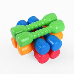 image-Children's dumbbell fitness equipment set