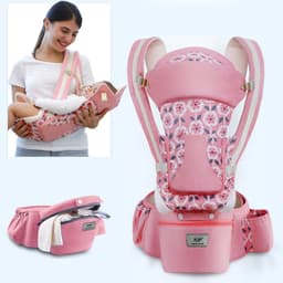 image-Ergonomic Baby Carrier Infant Baby Hipseat Carrier 3 In 1 Front Facing Ergonomic Kangaroo Baby Wrap Sling
