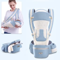 image-Ergonomic Baby Carrier Infant Baby Hipseat Carrier 3 In 1 Front Facing Ergonomic Kangaroo Baby Wrap Sling