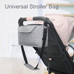 image-Multifunctional large capacity baby carriage bag