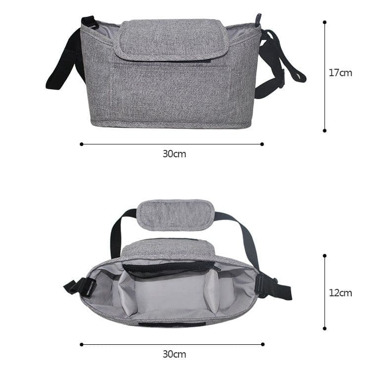 image-Multifunctional large capacity baby carriage bag