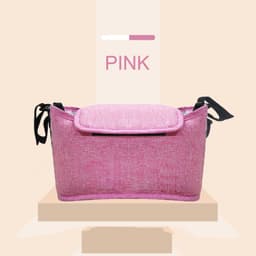 image-Multifunctional large capacity baby carriage bag