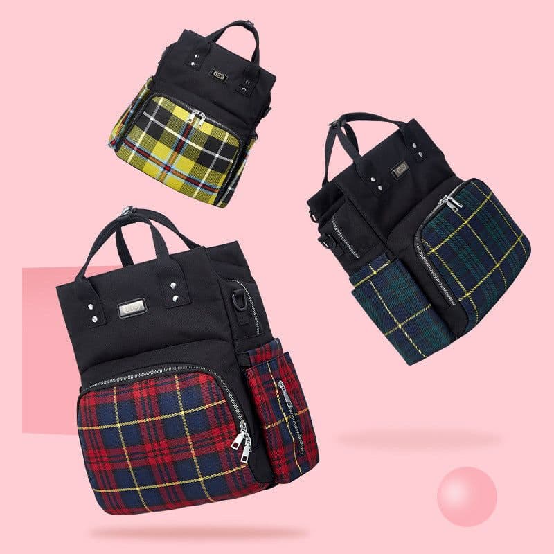 image-Mother and baby backpack