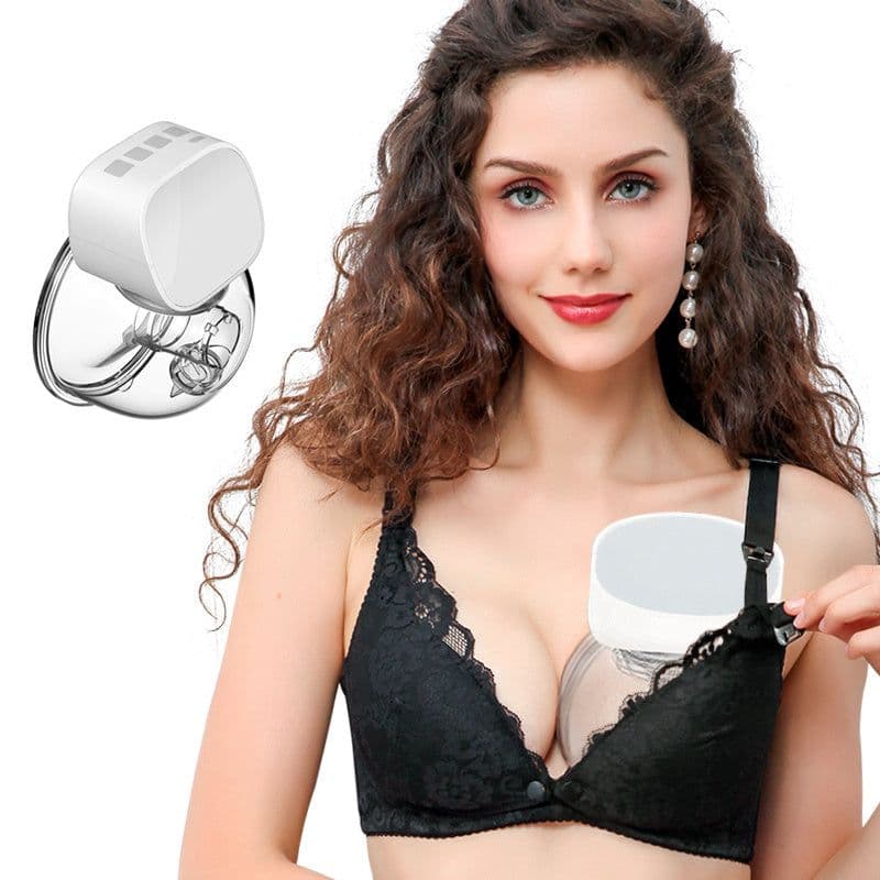 image-Portable Electric BreastPump USB Chargable Silent Wearable Hands-Free Portable Milk Extractor