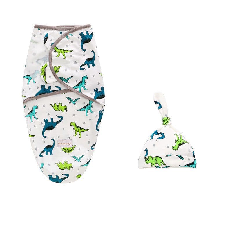 image-Anti-kicking and anti-startling swaddling blanket for newborns