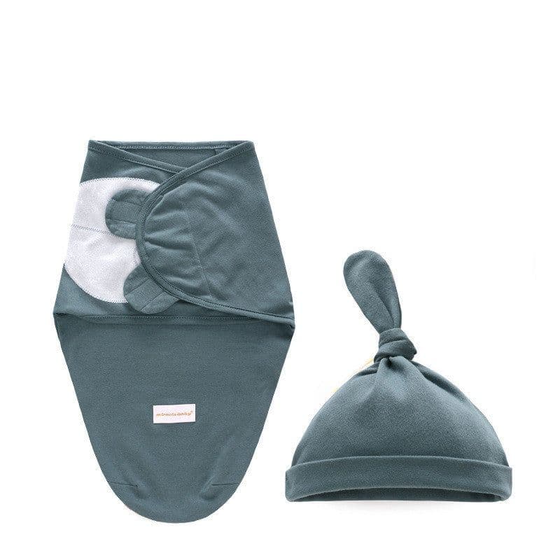 image-Anti-kicking and anti-startling swaddling blanket for newborns