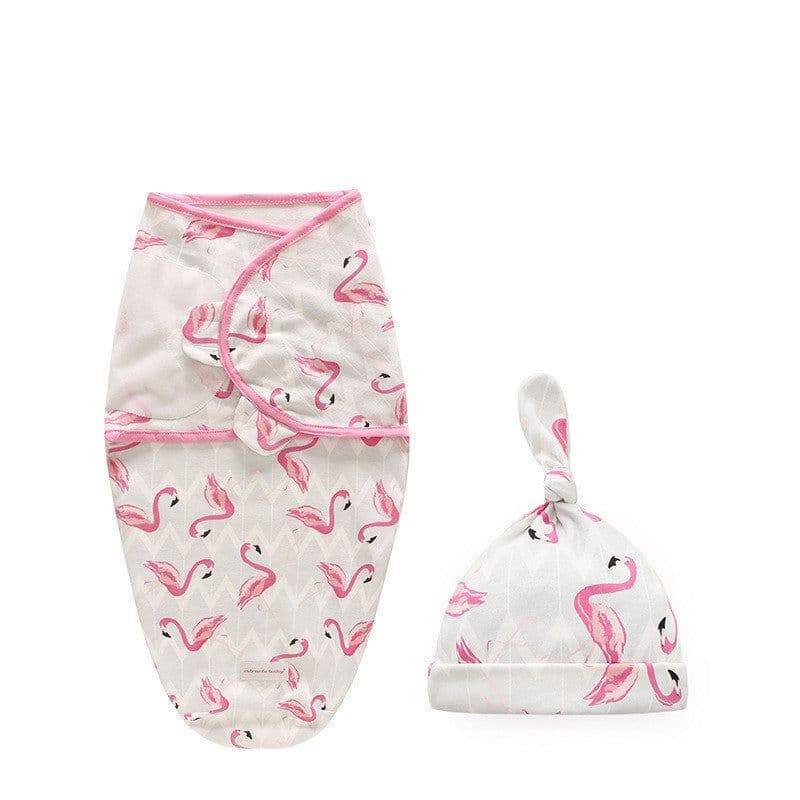 image-Anti-kicking and anti-startling swaddling blanket for newborns