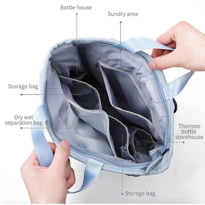 image-Large capacity multifunctional outdoor waterproof mummy bag
