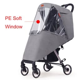 image-Stroller rain cover baby carriage wind cover umbrella car