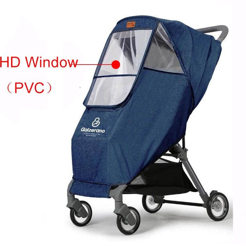 image-Stroller rain cover baby carriage wind cover umbrella car