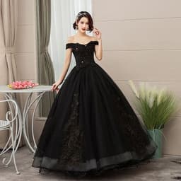 image-The Host's Vocal Music Art Test Solo Puff Skirt Long