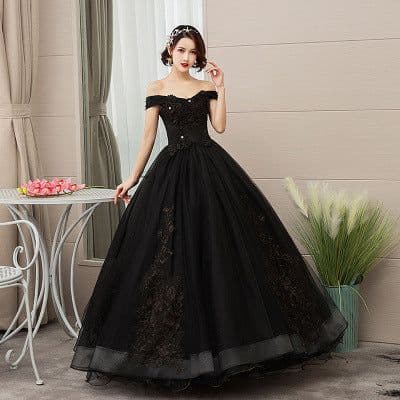 image-The Host's Vocal Music Art Test Solo Puff Skirt Long