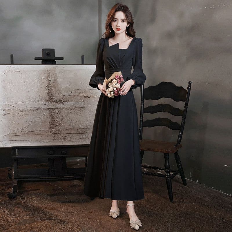 image-Burgundy Engagement Dress Can Usually Be Worn As A Wedding Dress