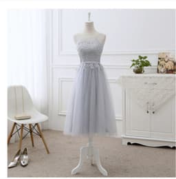 image-Short Sisters Group Bridesmaid Dress Long Evening Dress