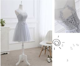 image-Short Sisters Group Bridesmaid Dress Long Evening Dress