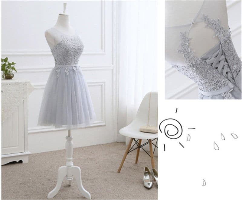 image-Short Sisters Group Bridesmaid Dress Long Evening Dress