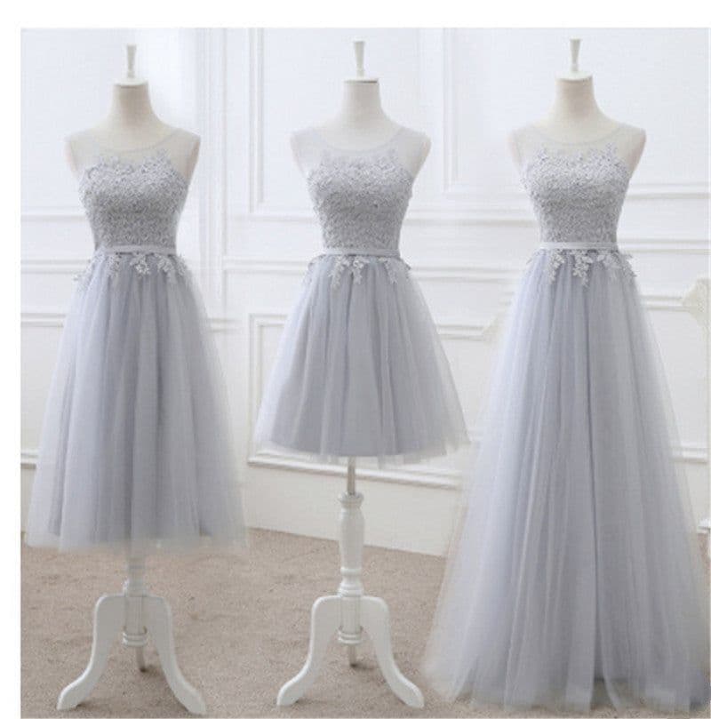 image-Short Sisters Group Bridesmaid Dress Long Evening Dress