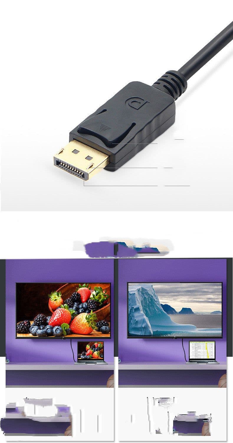 image-1.8m DP Male To DP Male Extension Cable DisPlayPort Video Cable DP To DP