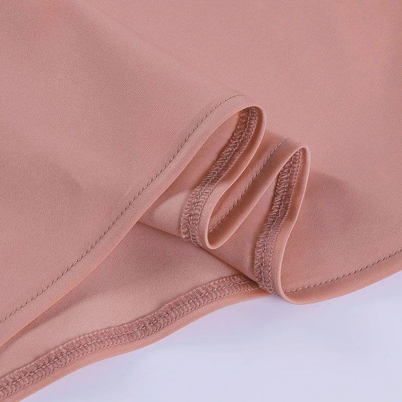 image-Satin Party Dress V Neck Backless Mini Sleeveless Summer Party Dress