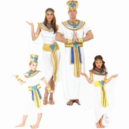 image-Male And Female Makeup Parent-child Halloween Celebration Costumes