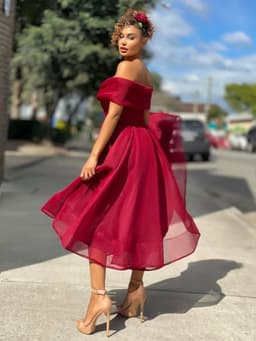 image-Womens Solid Casual Party Night Dress Club Off Shoulder Gown Elegant Backless Sexy Dress Birthday