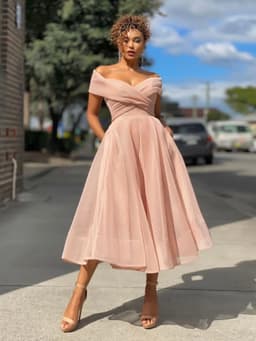 image-Womens Solid Casual Party Night Dress Club Off Shoulder Gown Elegant Backless Sexy Dress Birthday
