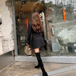 image-Lightly Cooked Style Ladies Temperament Small Incense Style Suit Dress