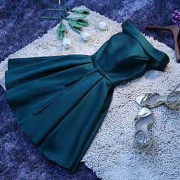 image-Bridesmaid Annual Party Etiquette Short Dress