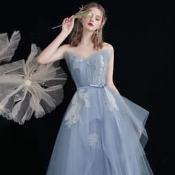 image-Out Of The Host Art Exam Vocal Evening Dress