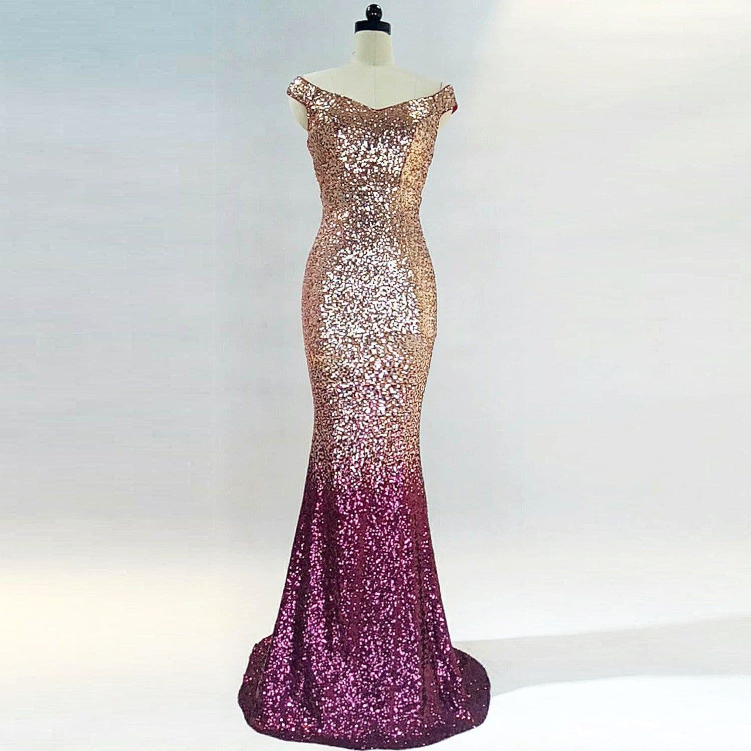image-Long Slim Fit Fashion Host Dress Gown