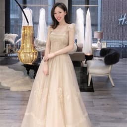 image-Women's Light Luxury Niche High-end Banquet Dress