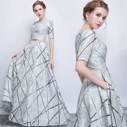 image-Women's Slim And Elegant Banquet Host Dress
