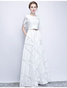image-Women's Slim And Elegant Banquet Host Dress