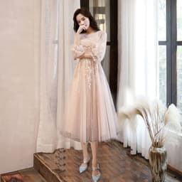 image-Women's Immortal Student Long Sleeve Dress