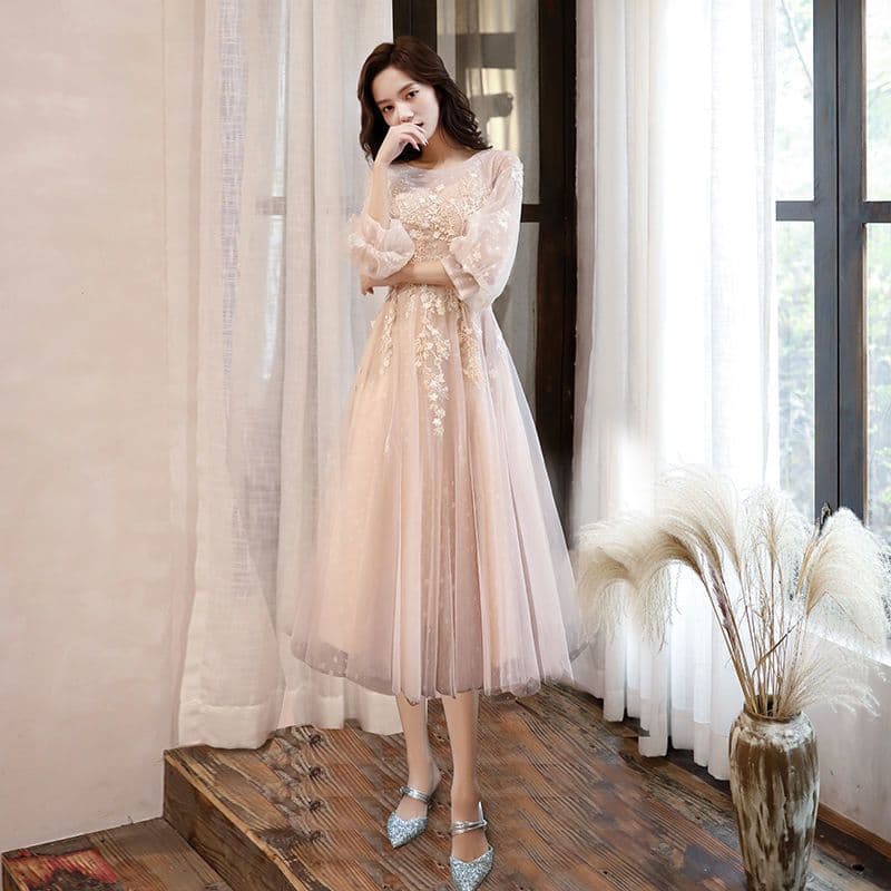 image-Women's Immortal Student Long Sleeve Dress
