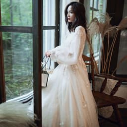 image-Women's Immortal Student Long Sleeve Dress