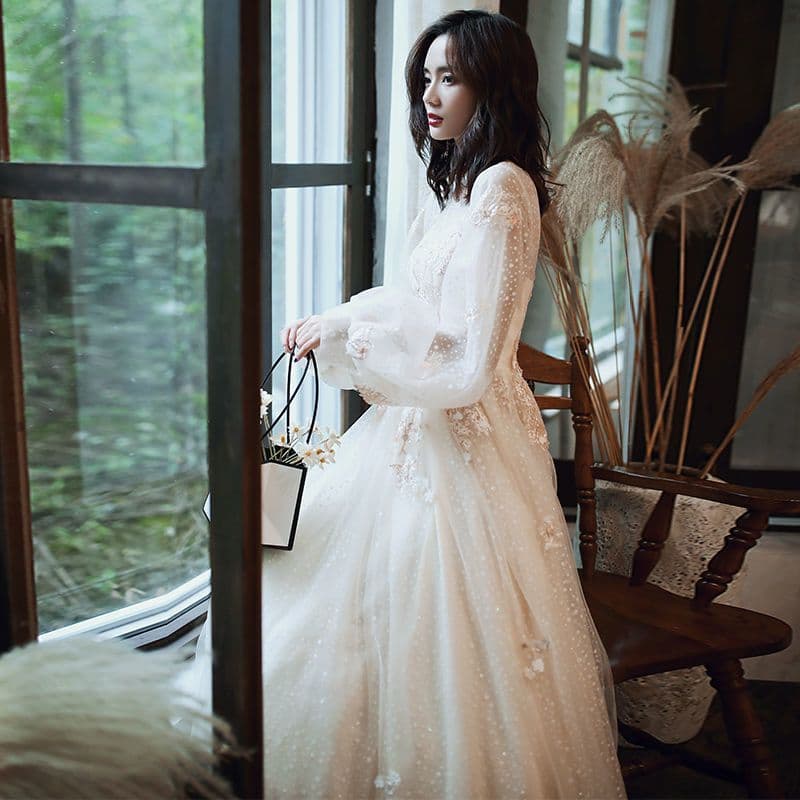 image-Women's Immortal Student Long Sleeve Dress