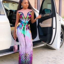 image-Sequin Evening Dress Female Singer Costume