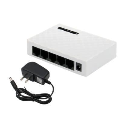 image-5-port Gigabit Home Switching Ethernet Network Hub