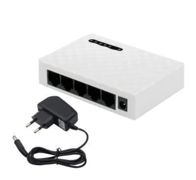 image-5-port Gigabit Home Switching Ethernet Network Hub