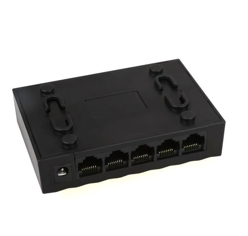 image-5-port Gigabit Home Switching Ethernet Network Hub